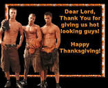 Thanksgiving hot men